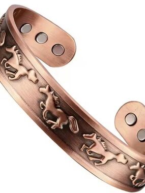 Copper Magnetic Bracelet Year of The Fire Horse
